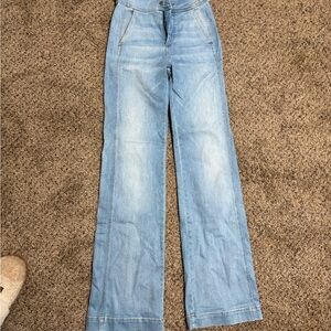 Veronica Beard Sky Blue Flare Jeans